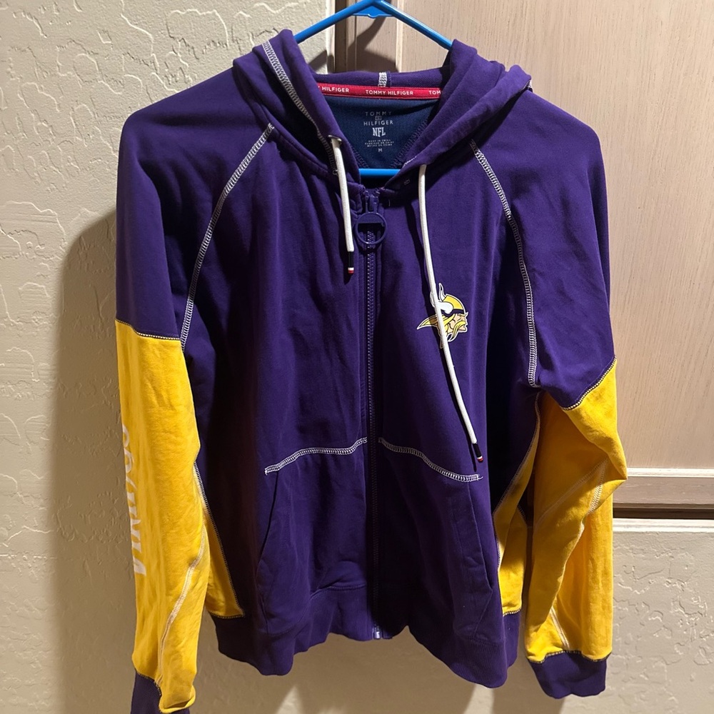 Minnesota Vikings light weight zip up!!!!